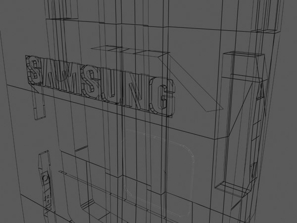 3d samsung e900 phone - Samsung E900 Mobile Phone by CJL3D